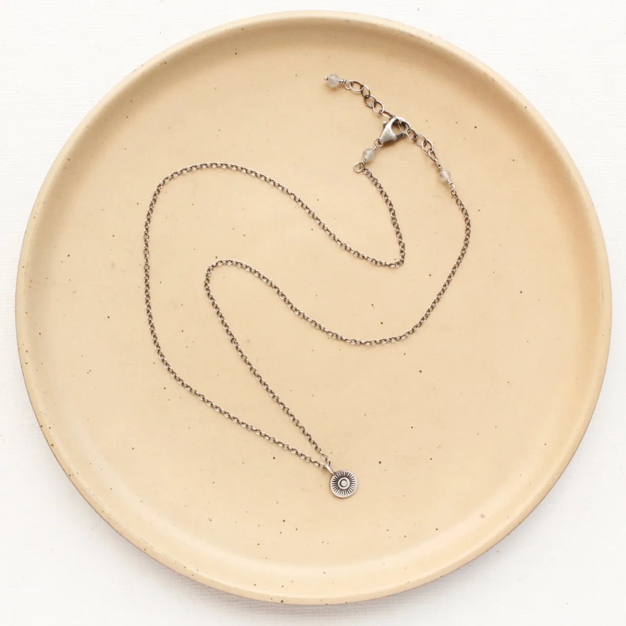 Talara Sun Charm Necklace
