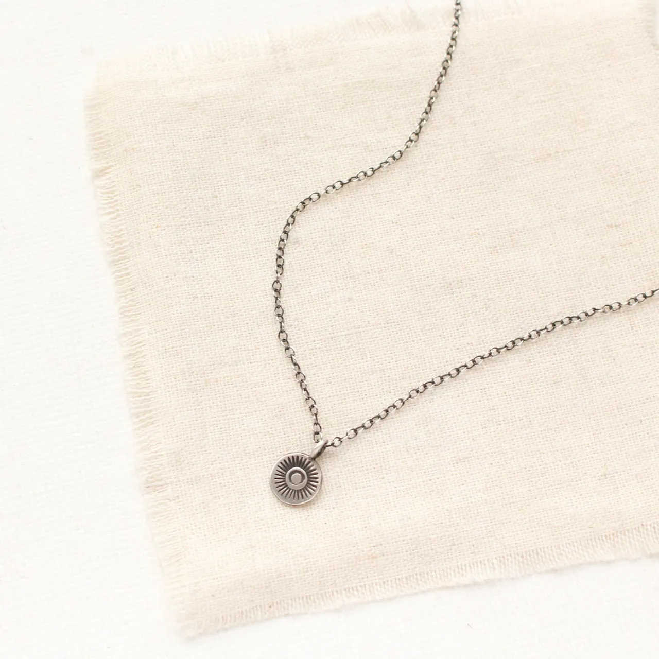 Talara Sun Charm Necklace