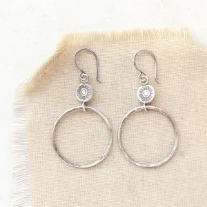 Talara Sun Hoop Earrings