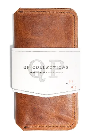 Tall Fold Wallet - Walnut