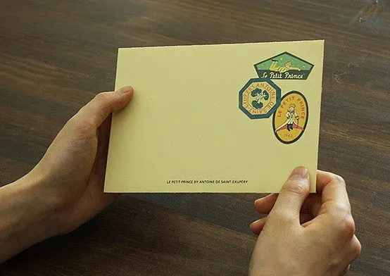 The Little Prince Vintage Card - Cape