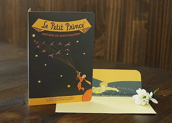 The Little Prince Vintage Card - Travel
