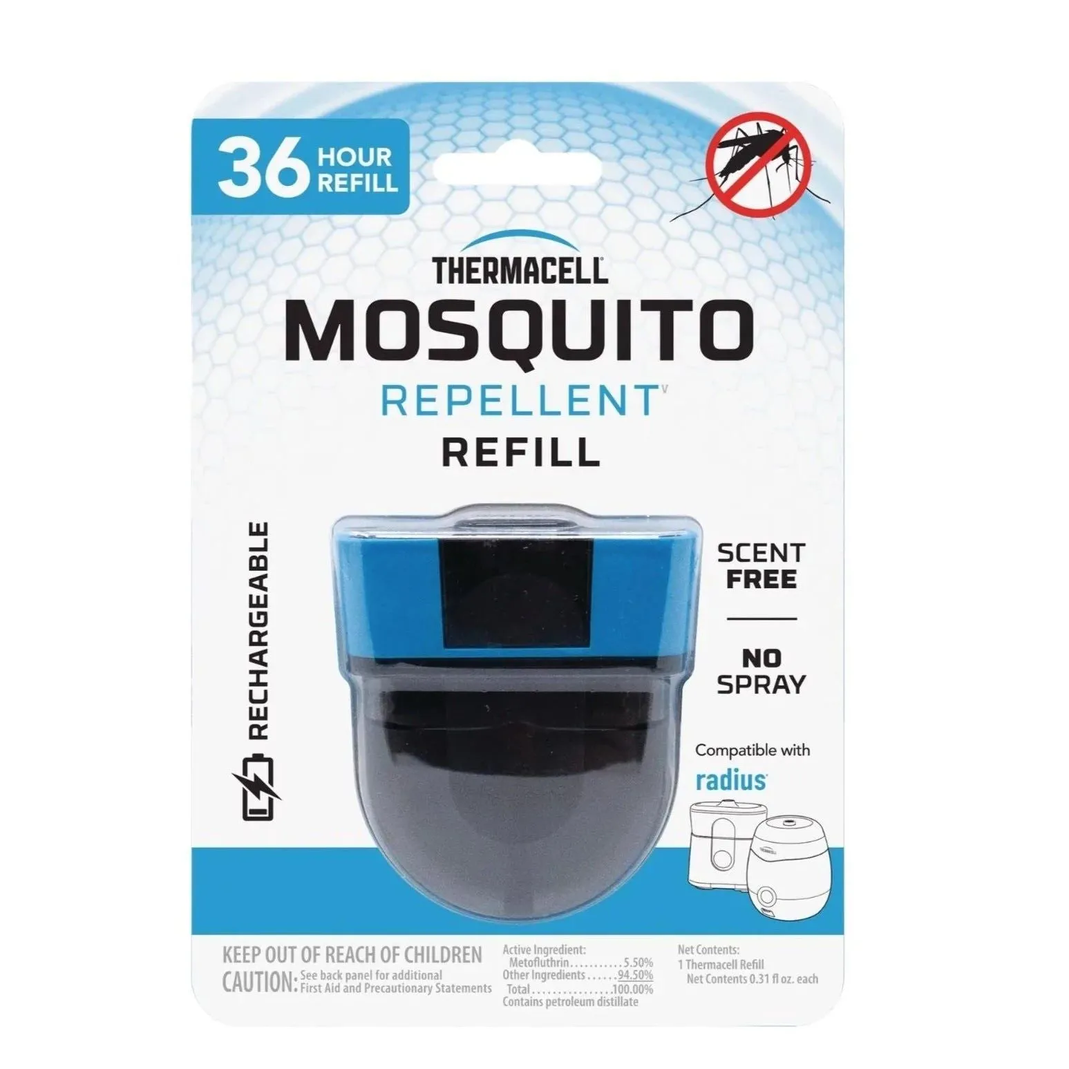 Thermacell Rechargeable Mosquito Repellent Refills
