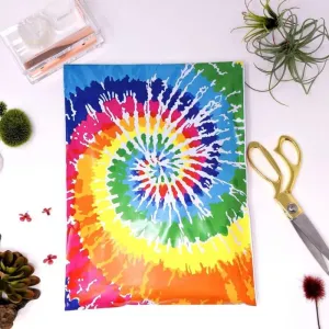 Tie dye 10x13 poly mailer - set of 20