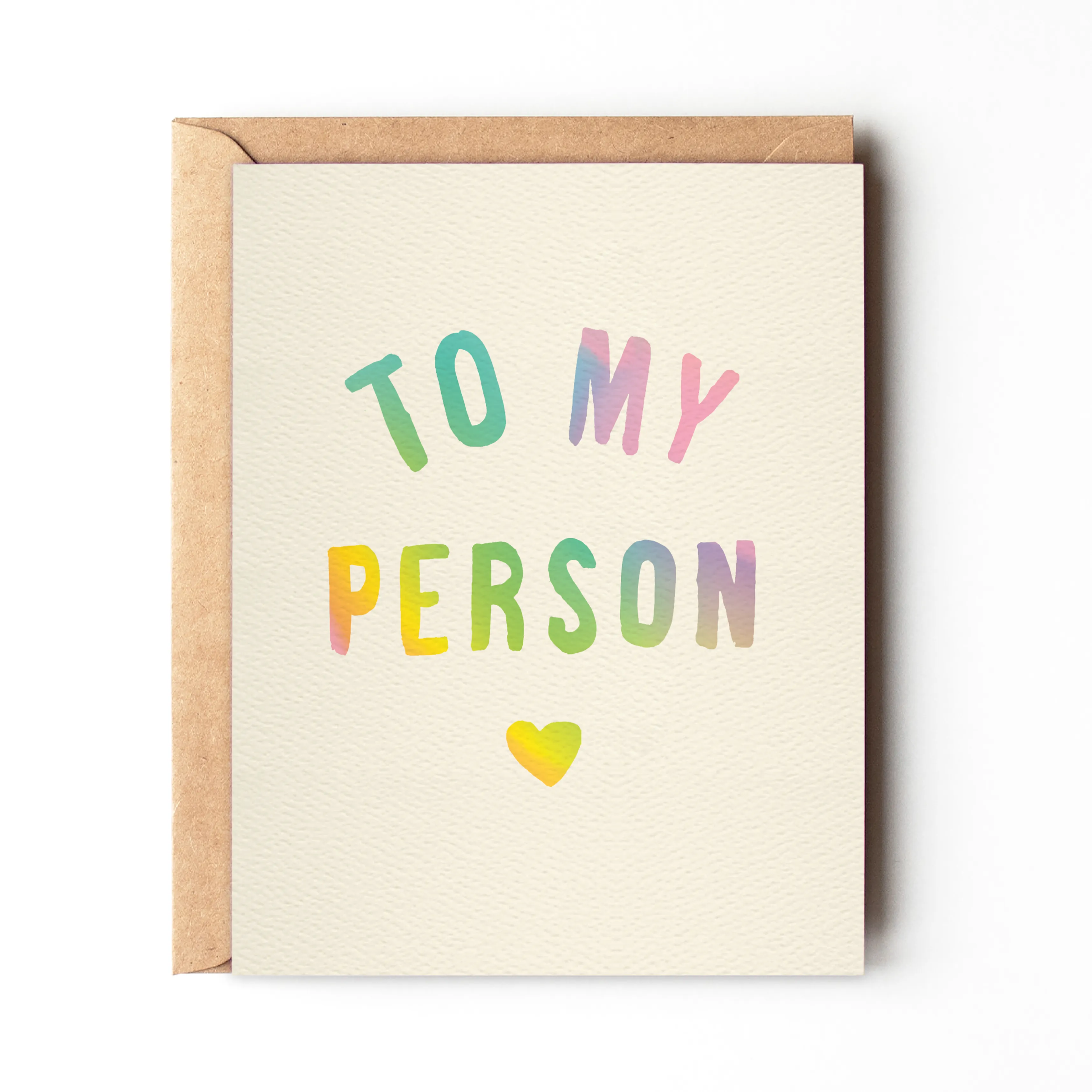 To My Person