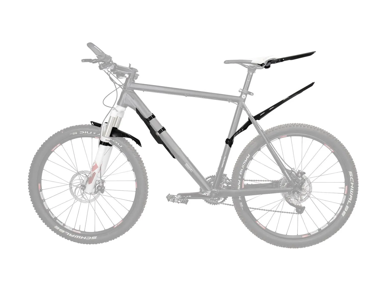 Topeak Fender D-Flash 3M Reflective Down Tube Mount
