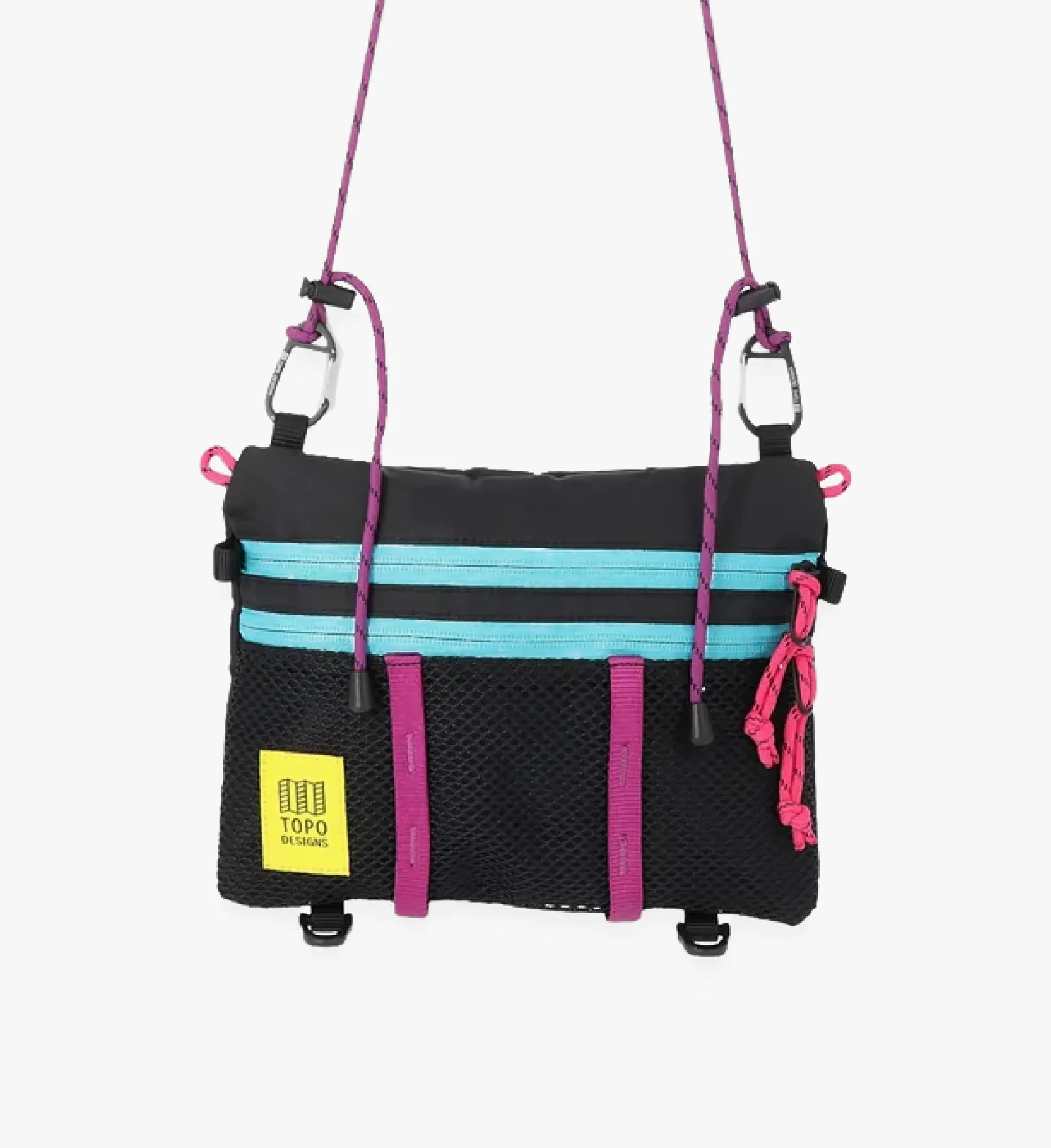 Topo Designs / Mountain Accessory Shoulder Bag - Black/Grape