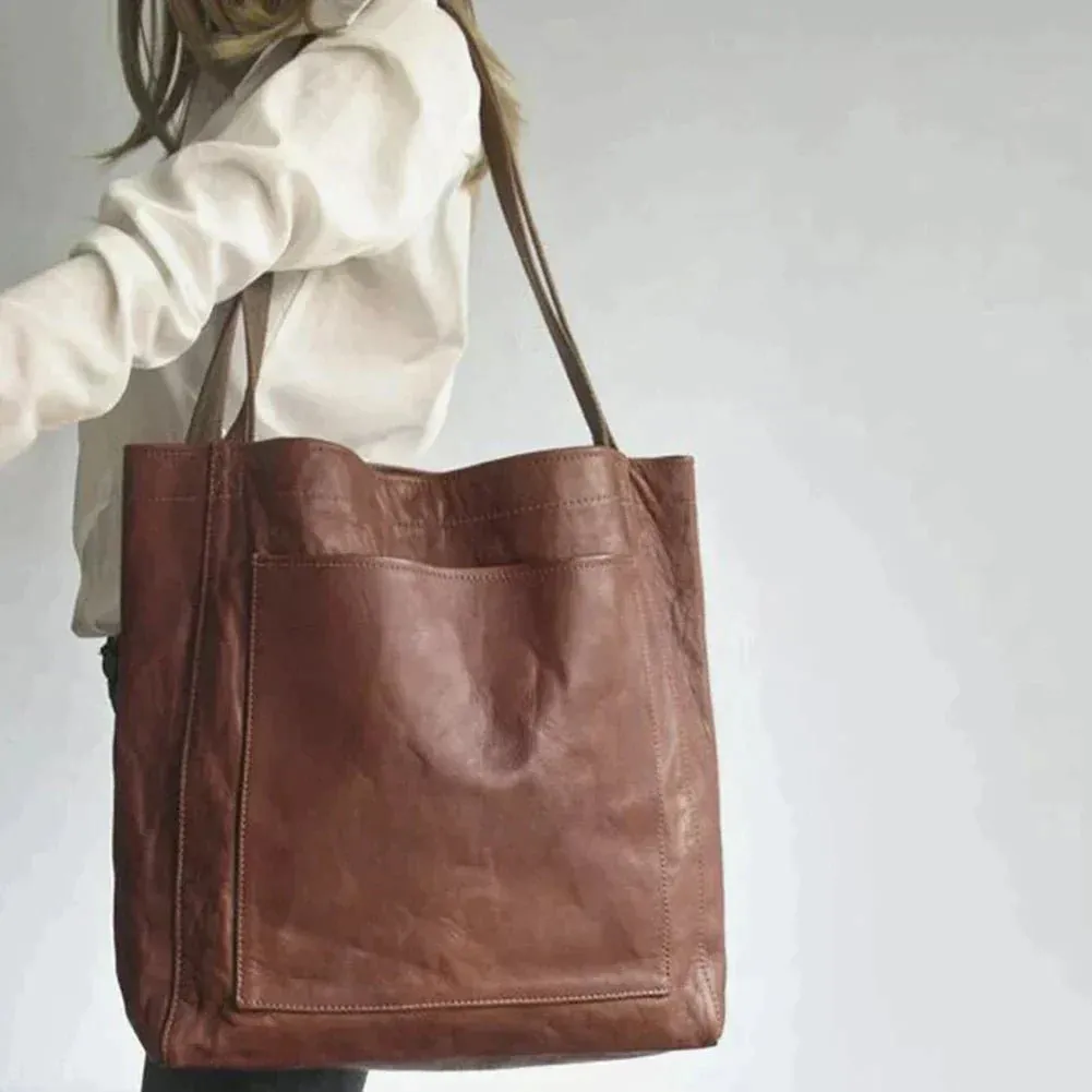Tote Bag – Vegan Leather – Minimalist Everyday Style