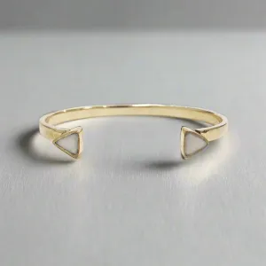Triangle Inlay Cuff