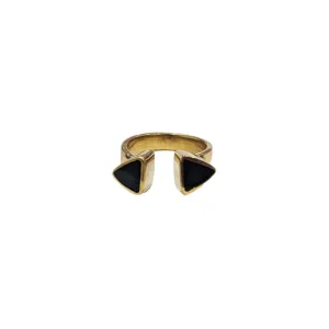 Triangle Inlay Ring