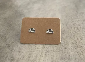 Triple Rainbow Studs