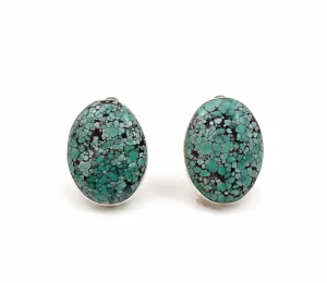 Turquoise Clip On Earrings