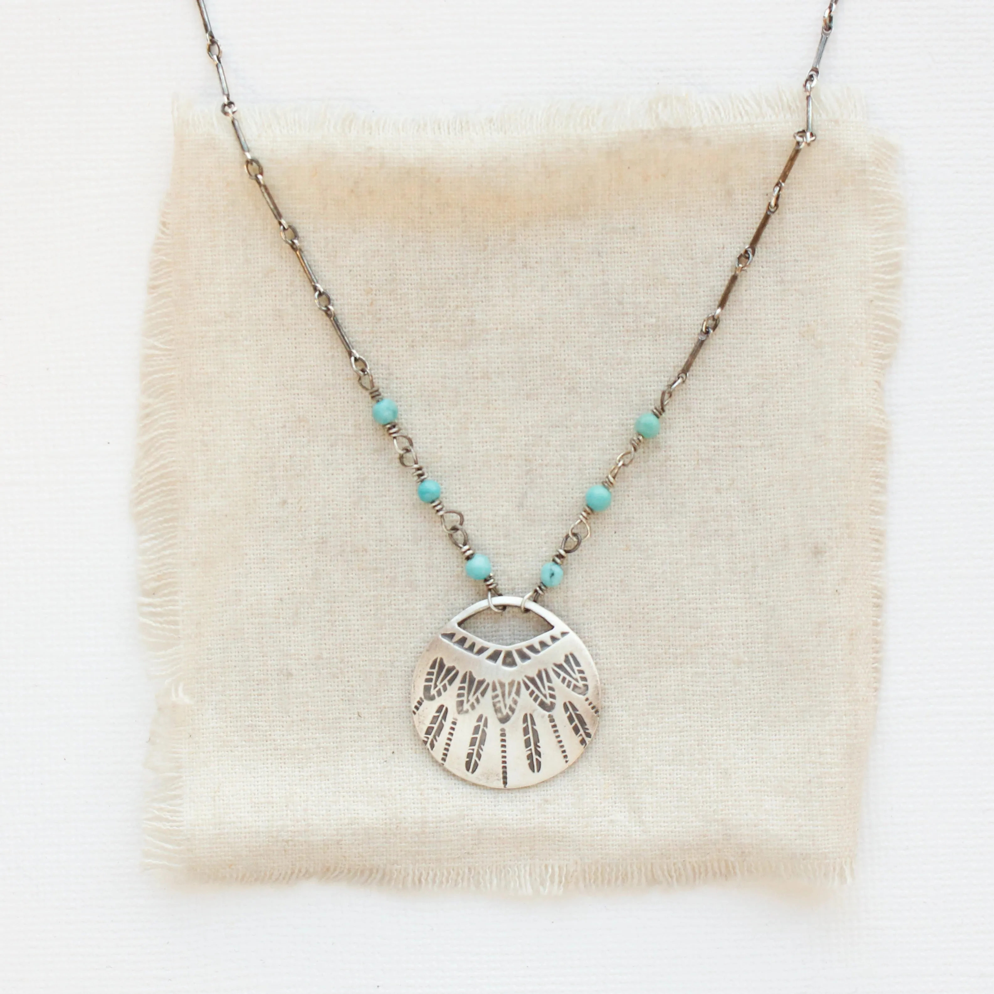 Turquoise Ventana Necklace