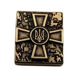 Ukrainian Armed Forces logo Molle clip