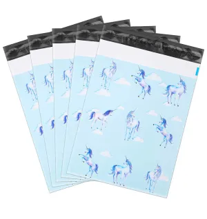 Unicorn clouds 10x13 premium poly mailer - set of 10