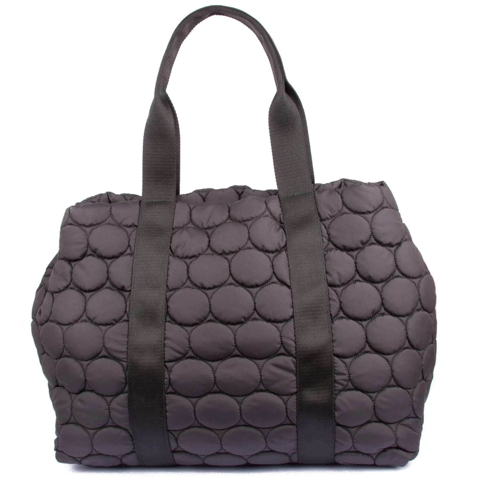 Unisa Zowen Black Quilted Tote Bag