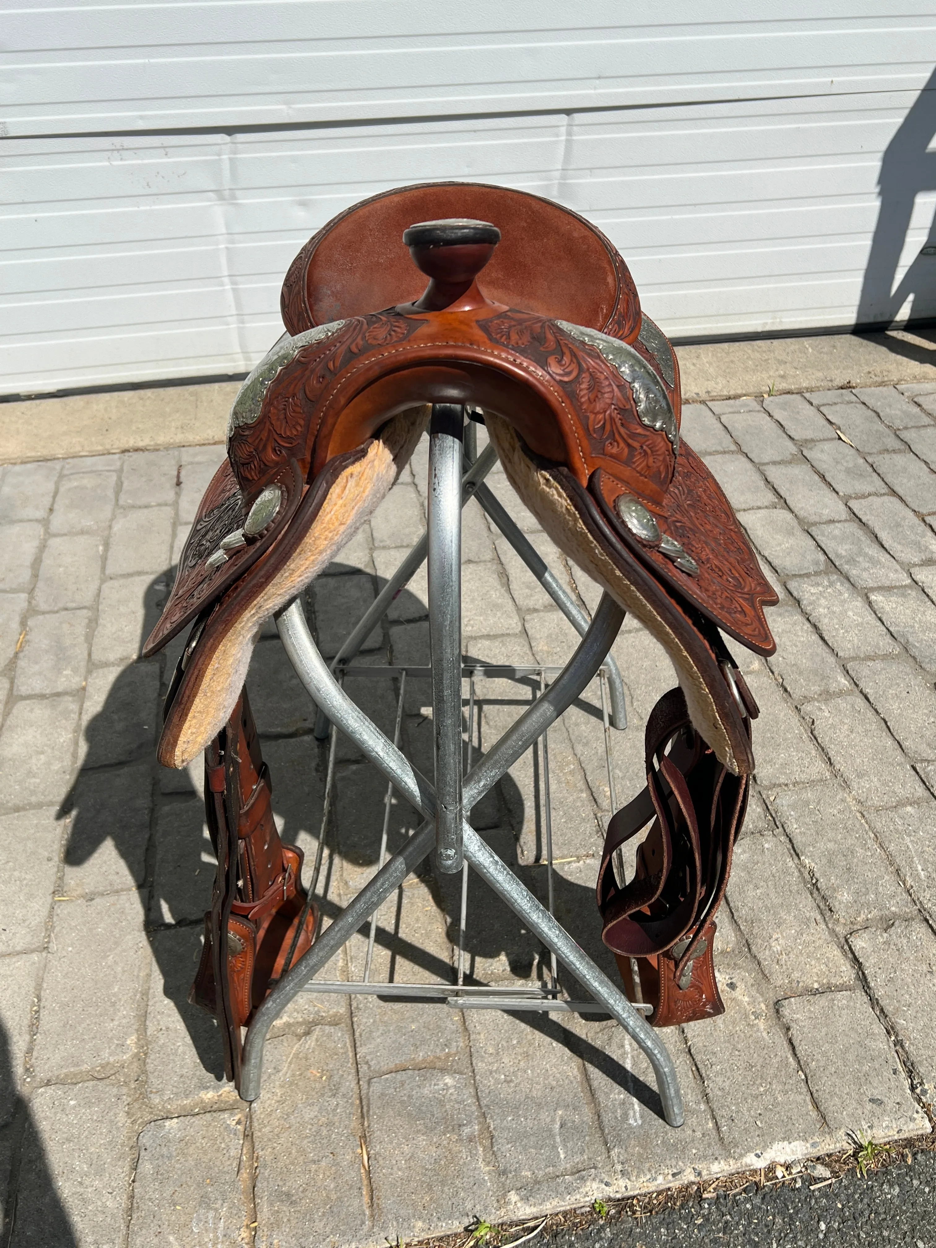 Used Billy Cook, Sulphur, OK, 16” Western Show Saddle