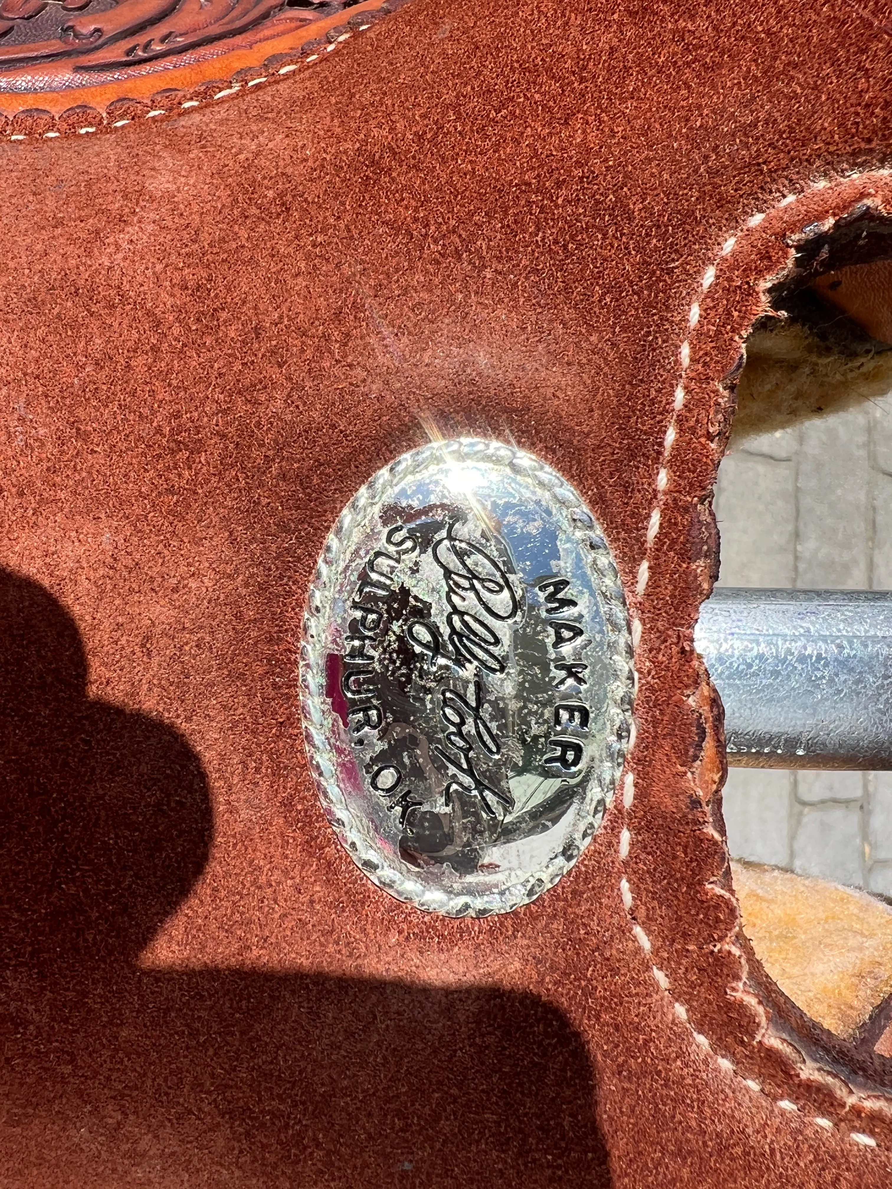 Used Billy Cook, Sulphur, OK, 16” Western Show Saddle