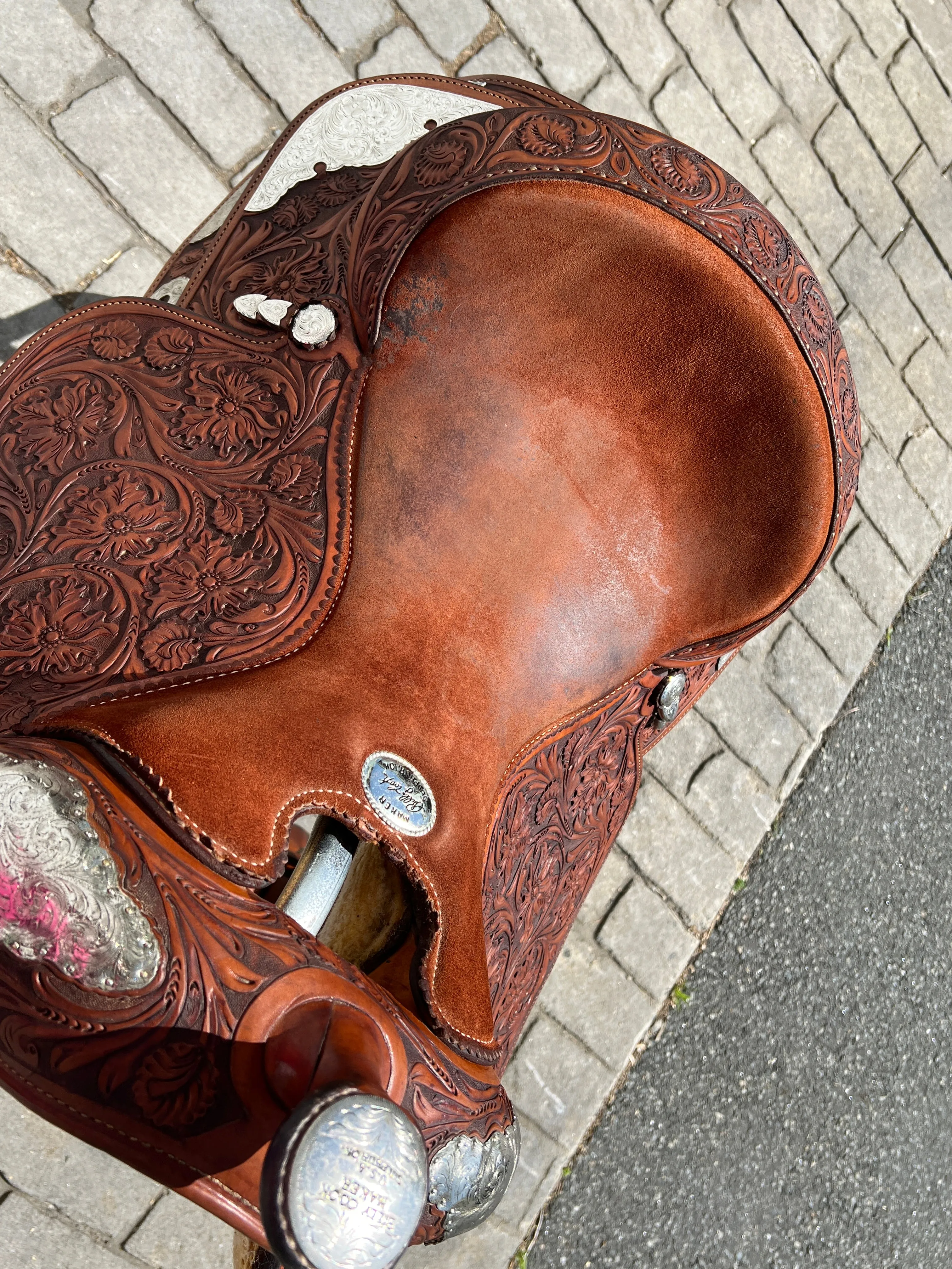 Used Billy Cook, Sulphur, OK, 16” Western Show Saddle