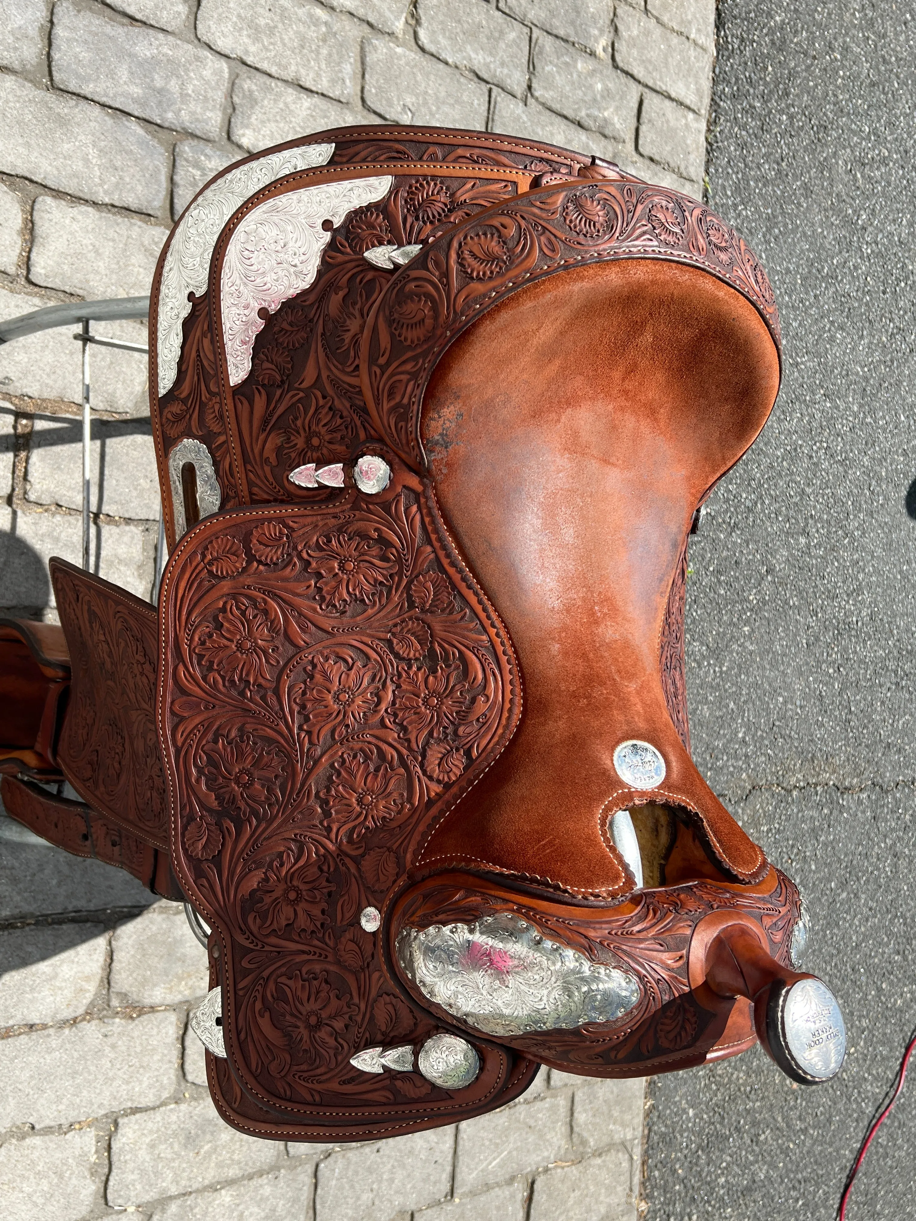 Used Billy Cook, Sulphur, OK, 16” Western Show Saddle