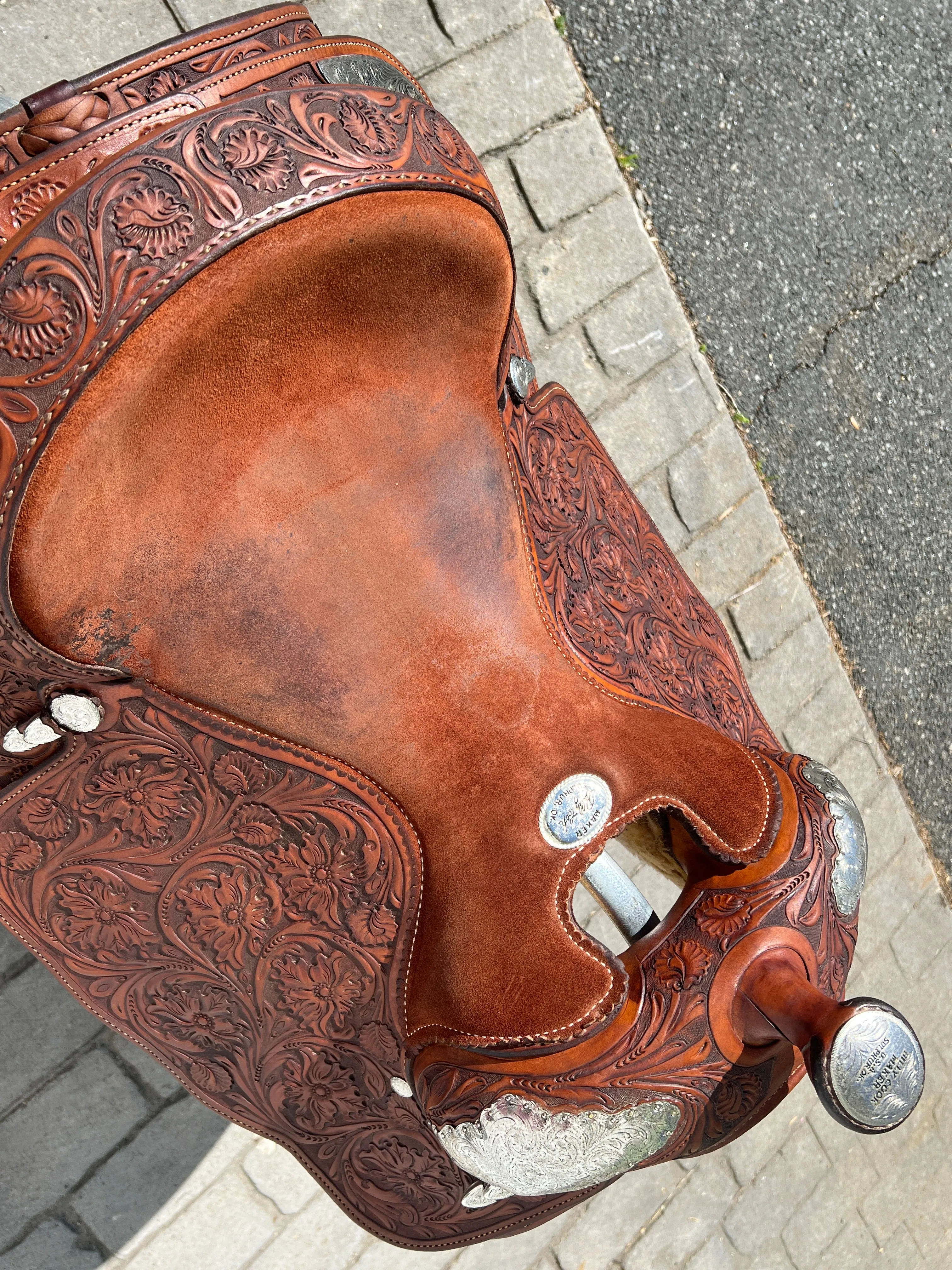 Used Billy Cook, Sulphur, OK, 16” Western Show Saddle