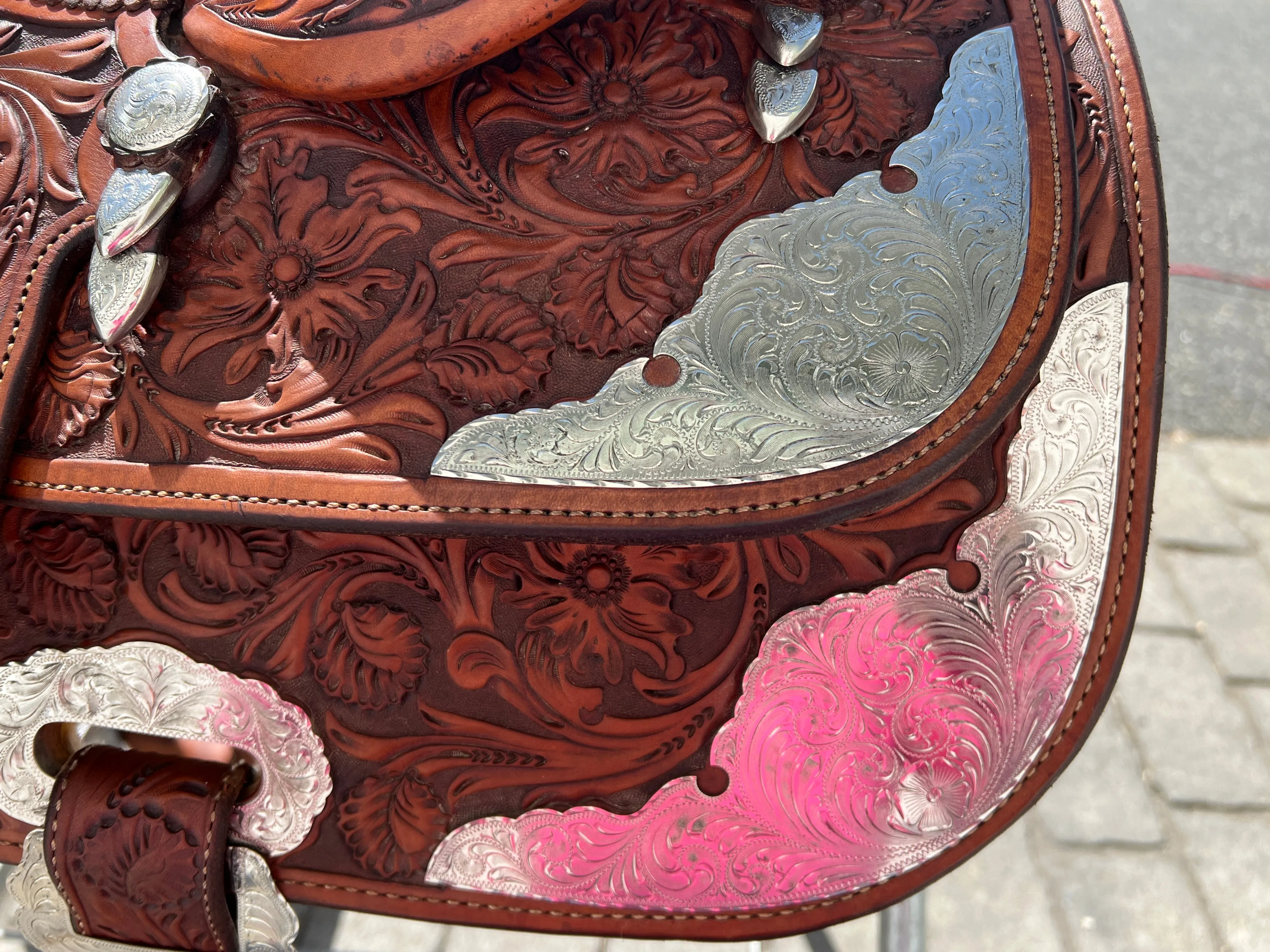 Used Billy Cook, Sulphur, OK, 16” Western Show Saddle