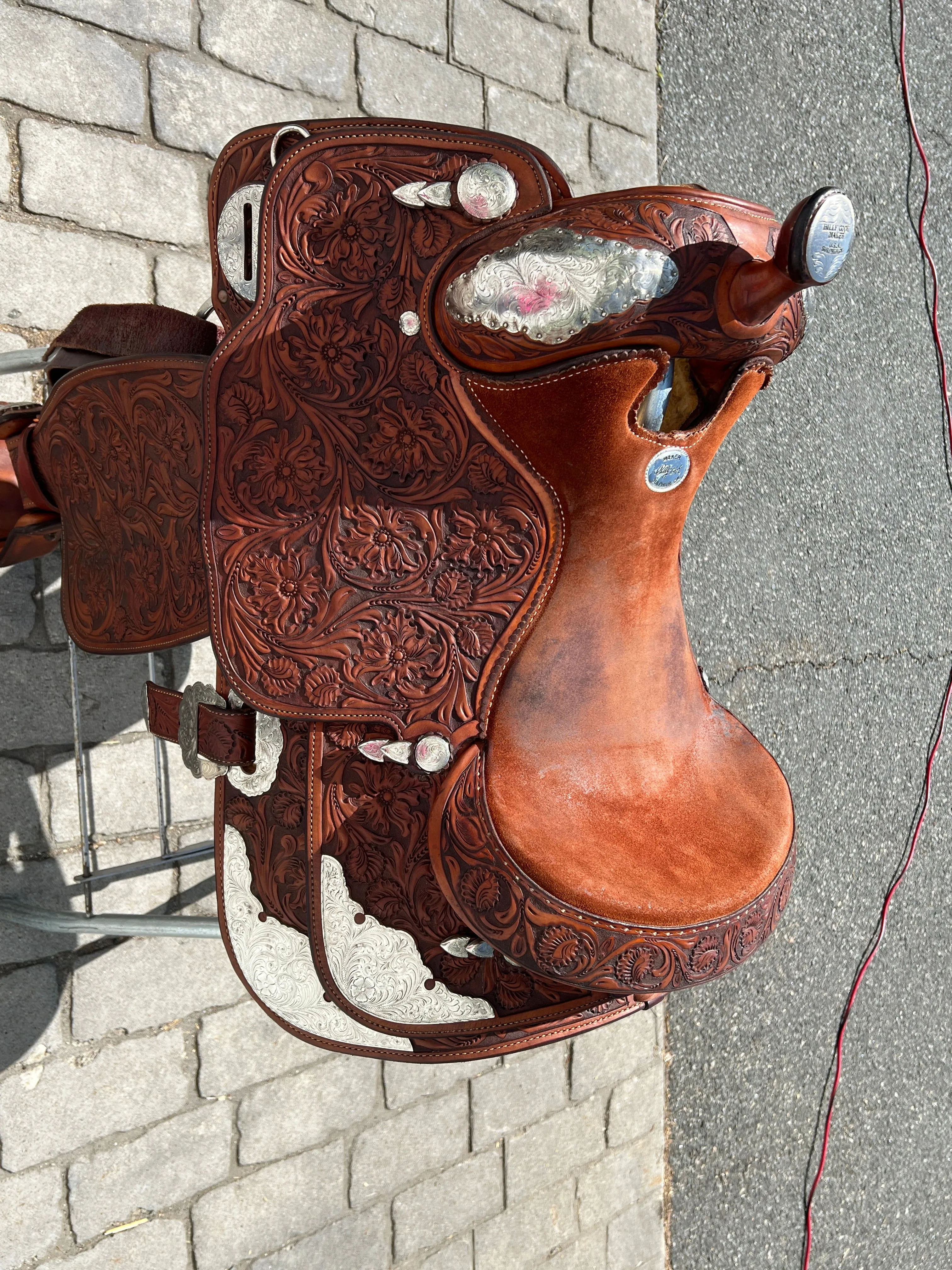 Used Billy Cook, Sulphur, OK, 16” Western Show Saddle