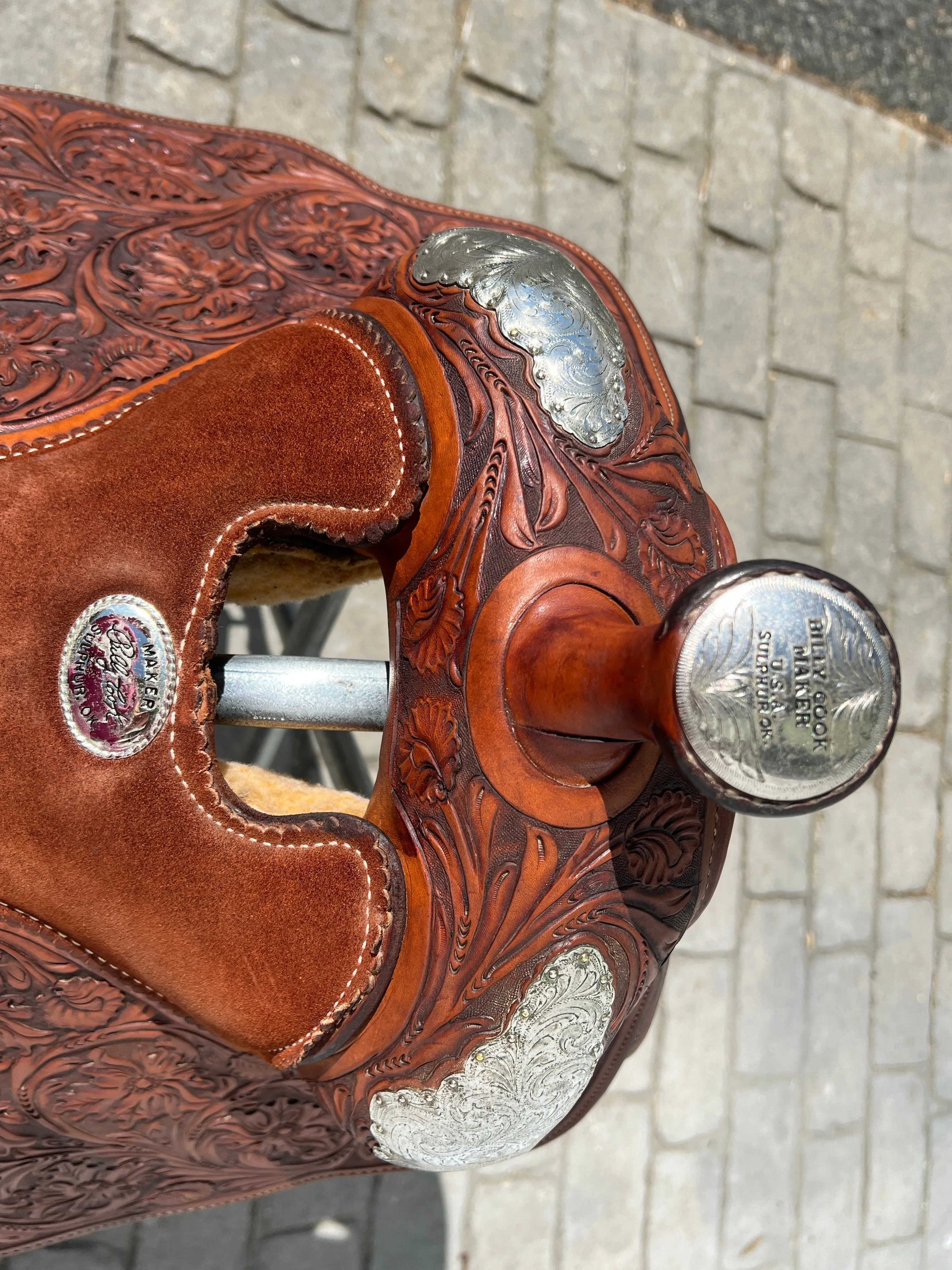 Used Billy Cook, Sulphur, OK, 16” Western Show Saddle