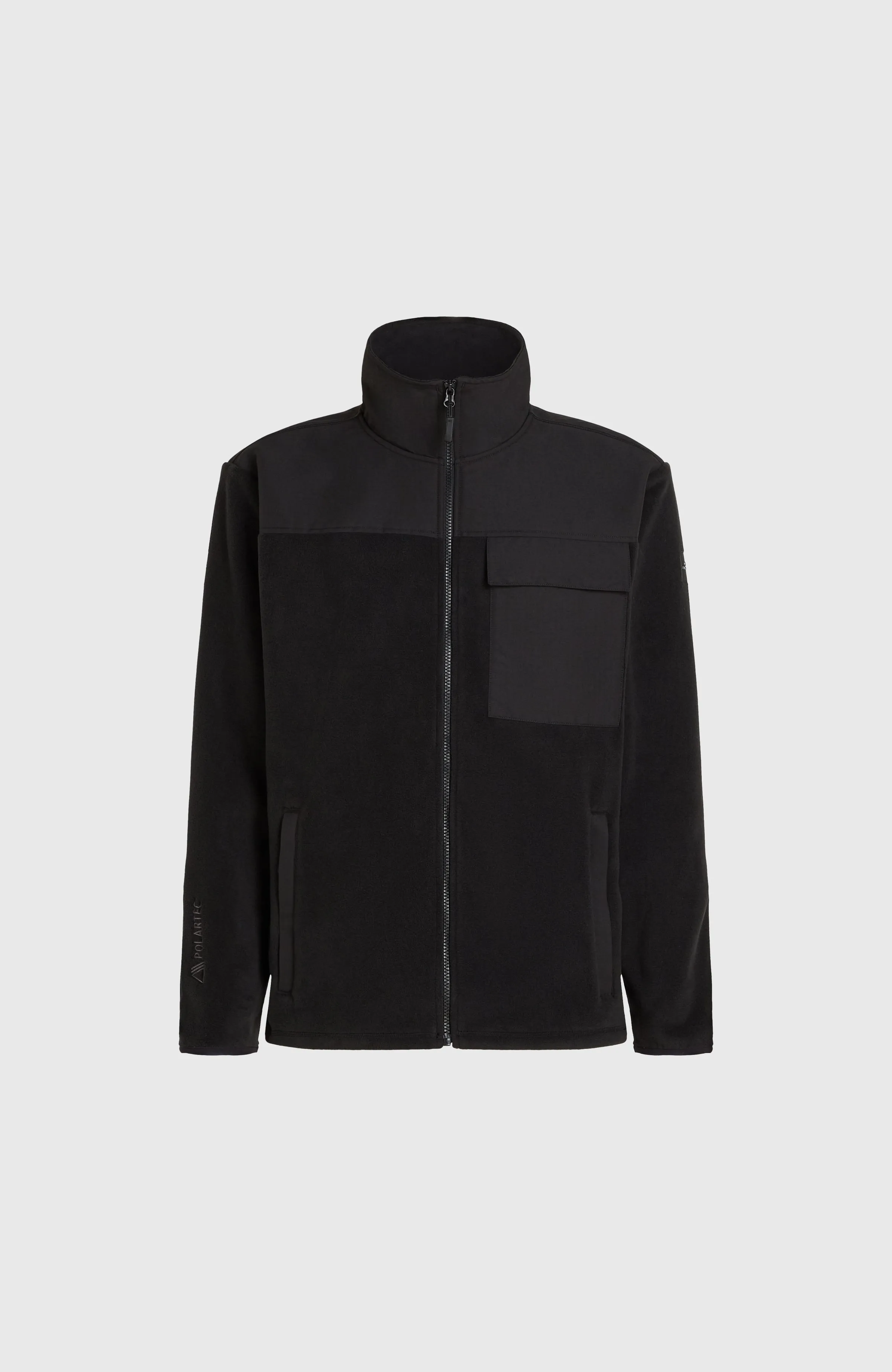 Utility Polartec® 200 Fleecejacke mit Reißverschluss | Black Out