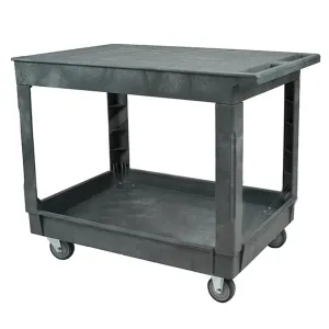 Utility Shelf Cart - Heavy Duty - 26" x 40.5" - 2 Shelf - Flat Top -  - 550 Lb. Capacity - 1 Each