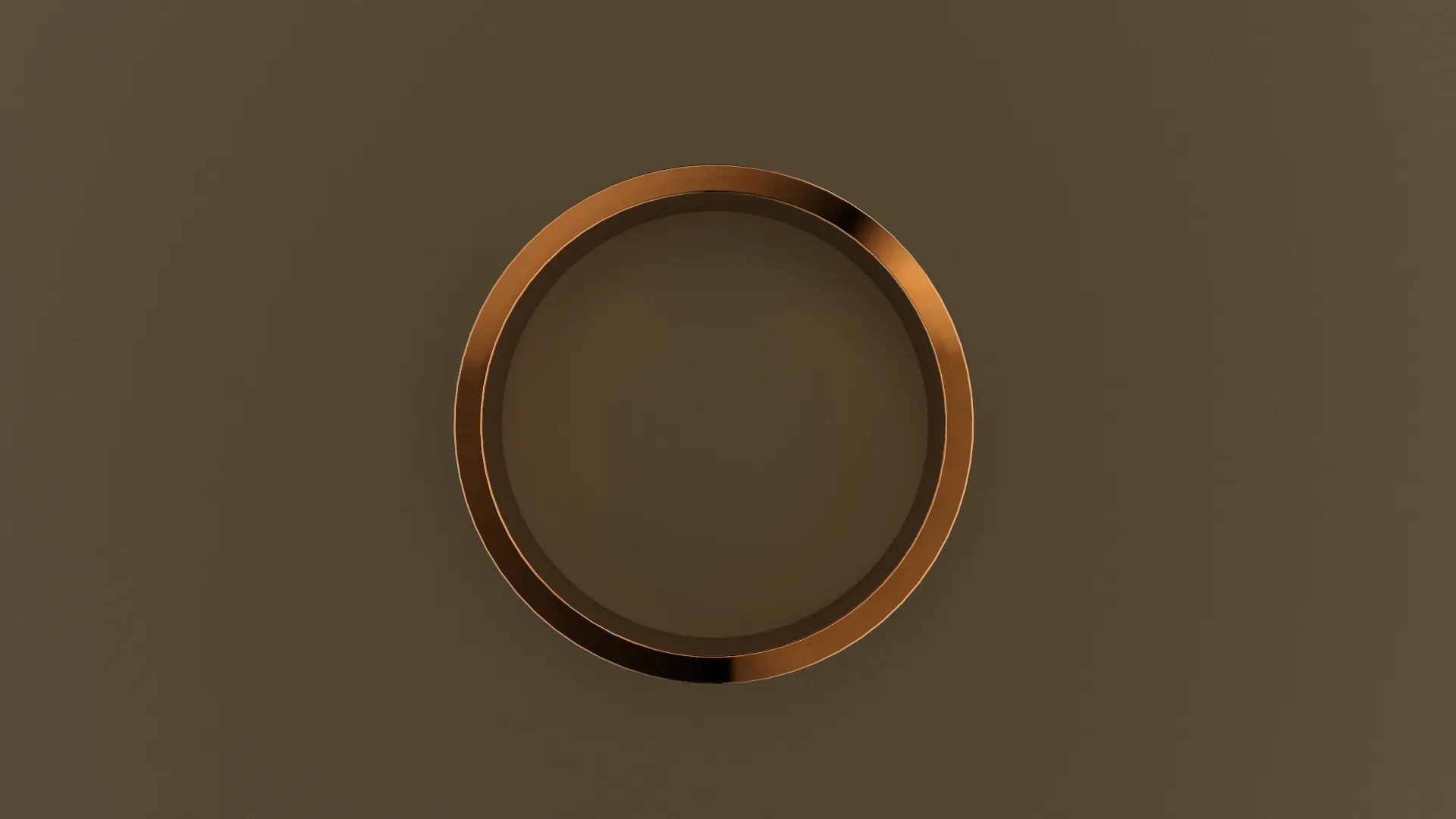 variant test of Brushed Rose Gold 6mm Flat Wedding Band