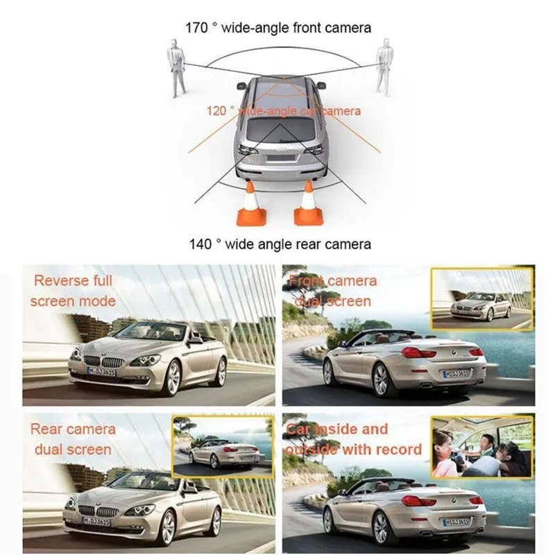 Vehicle DVR Safety Guard Video Camera