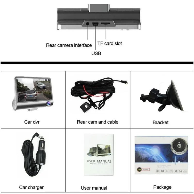Vehicle DVR Safety Guard Video Camera