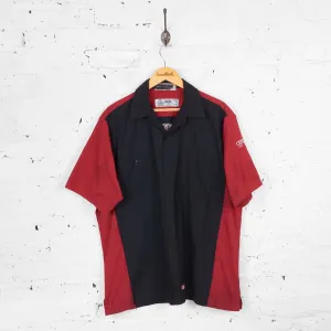 Vintage Audi Utility Shirt - Red/Black - XL