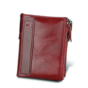 Wallet (RFID Blocking) <br> Genuine Leather
