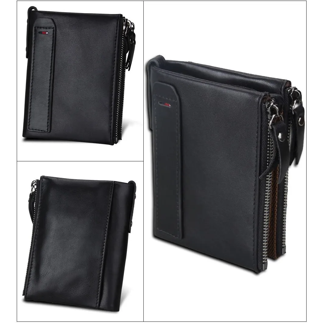 Wallet (RFID Blocking) <br> Genuine Leather