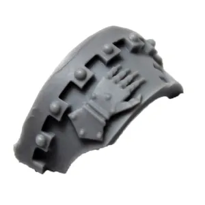 Warhammer 40K Space Marine Forgeworld Iron Hands Cataphractii Shoulder Pad Left