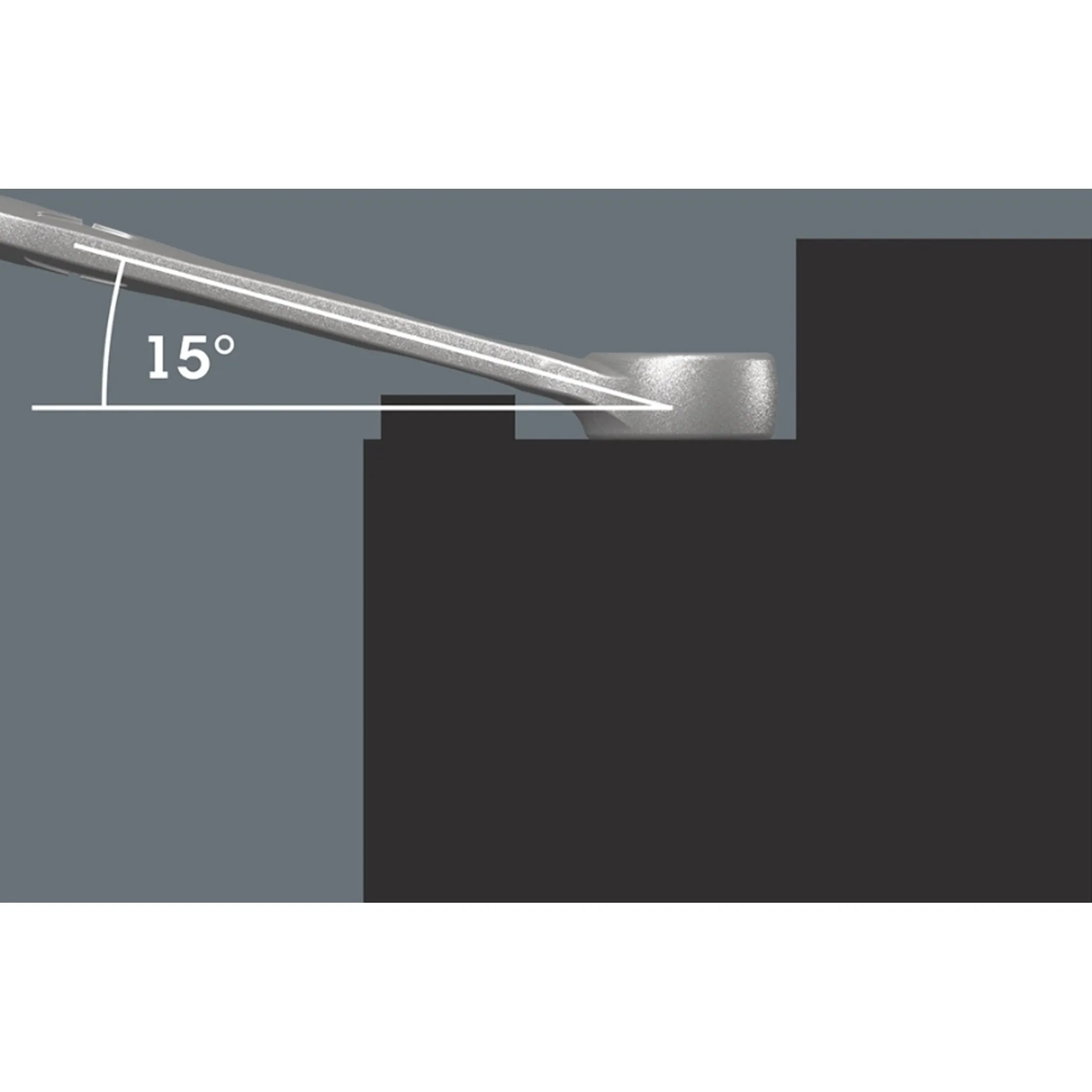 Wera Tools Combination Pedal Wrench 6003 Joker 15mm