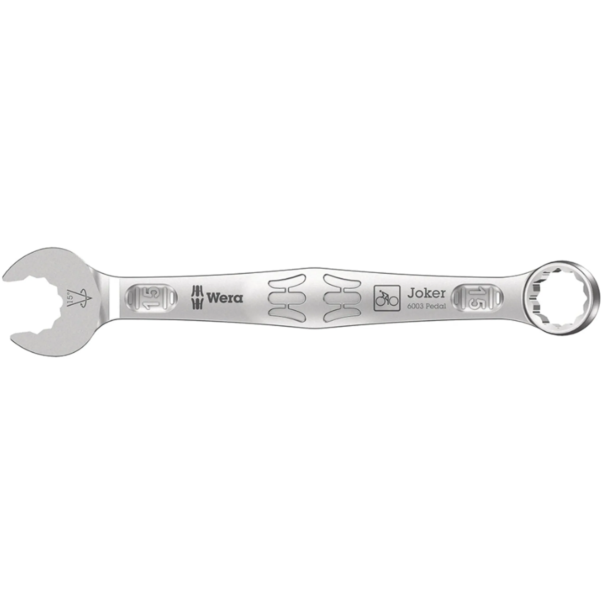 Wera Tools Combination Pedal Wrench 6003 Joker 15mm