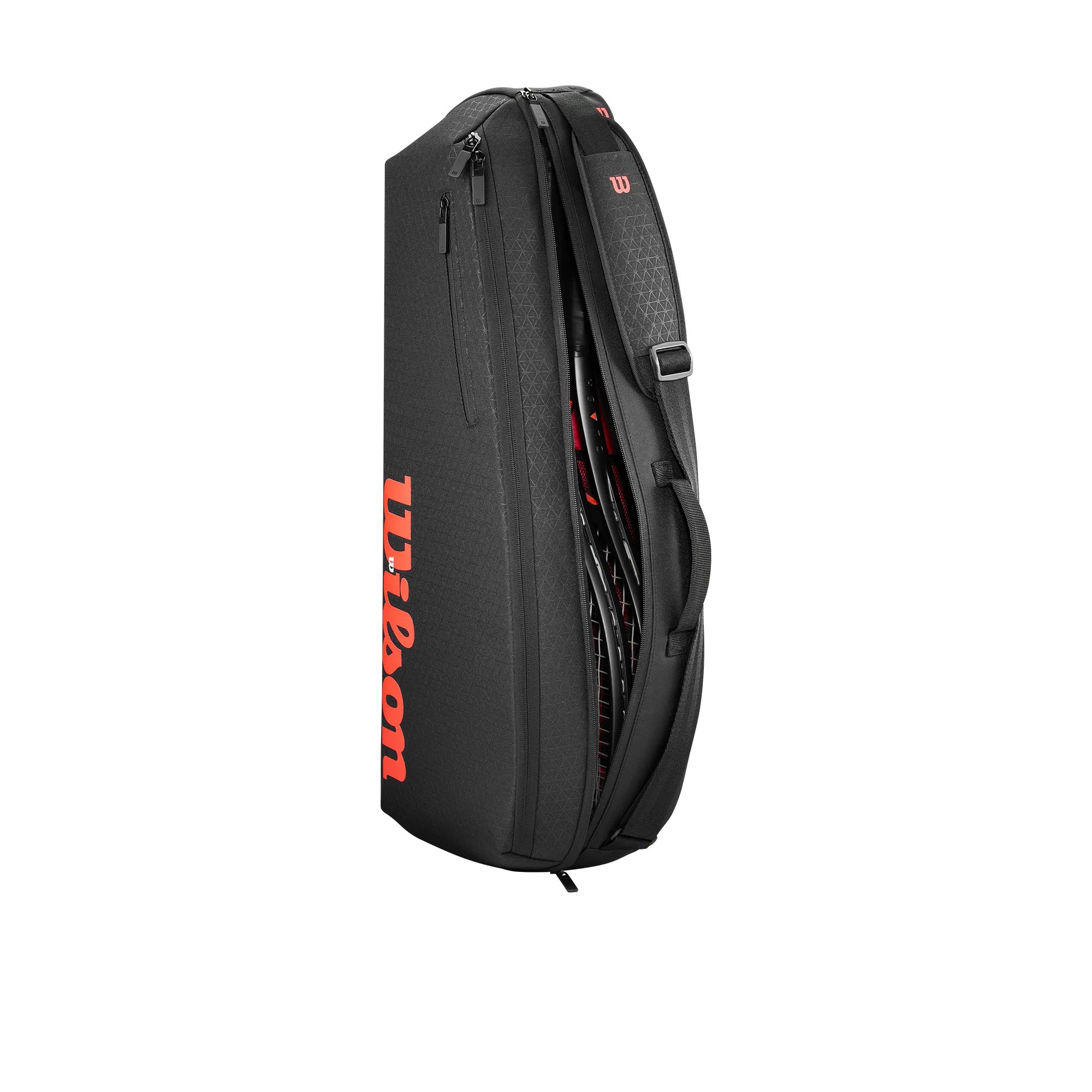 Wilson Super Tour Clash V3 3 Racquet Bag (Black/Red) 2025