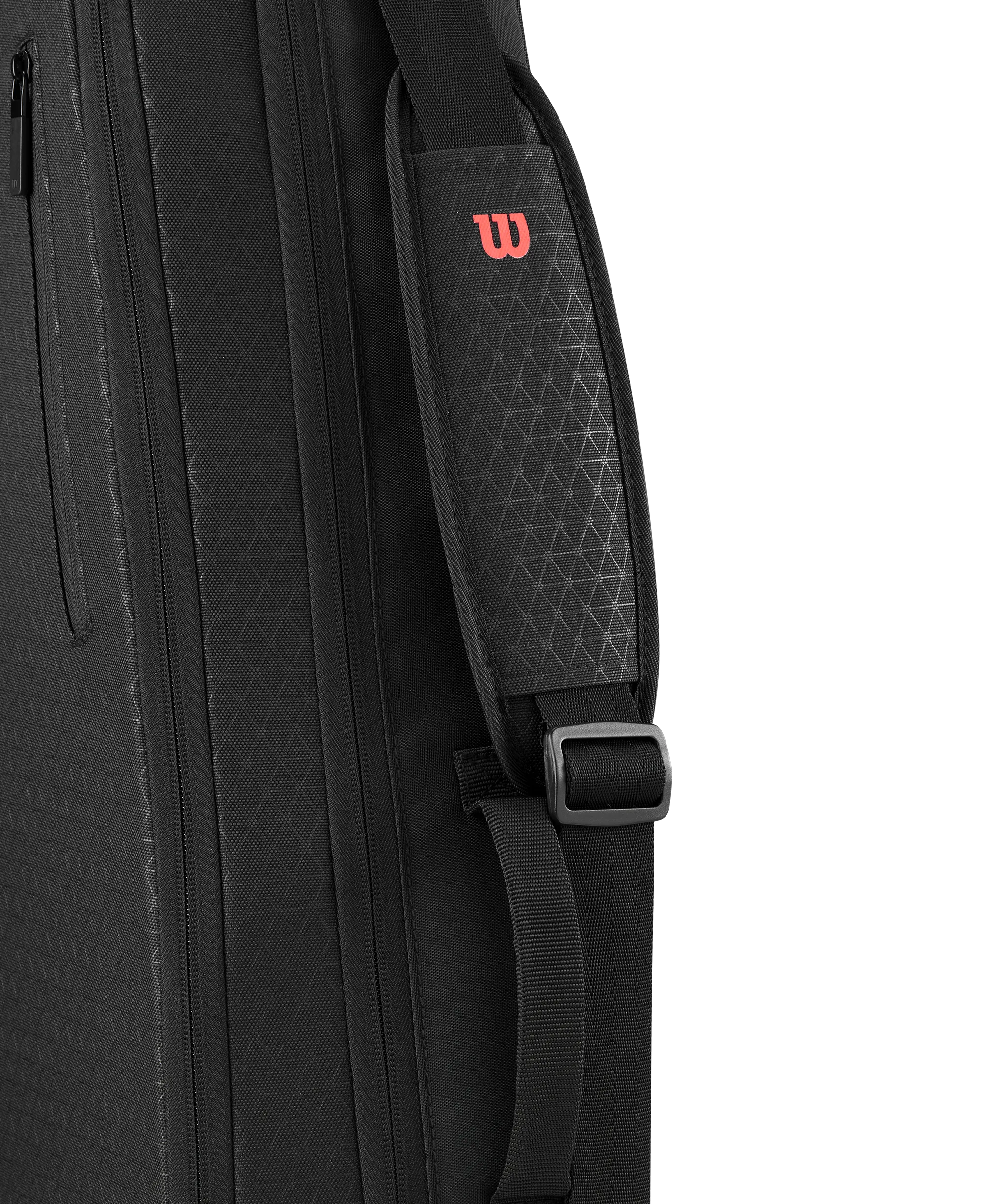 Wilson Super Tour Clash V3 3 Racquet Bag (Black/Red) 2025