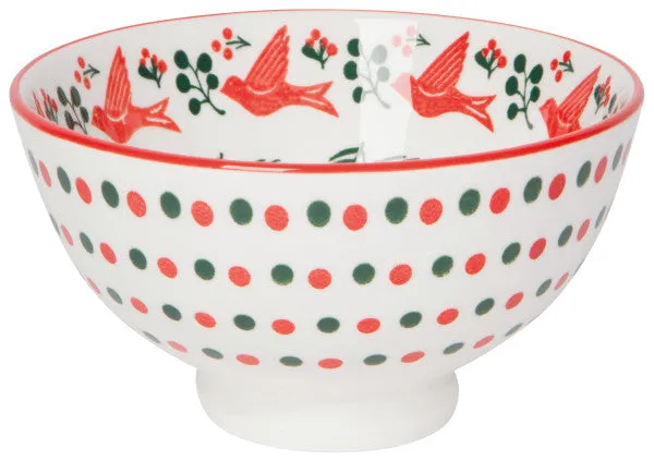 Winterberry Stamped Bowl