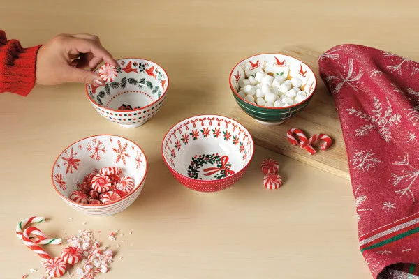Winterberry Stamped Bowl