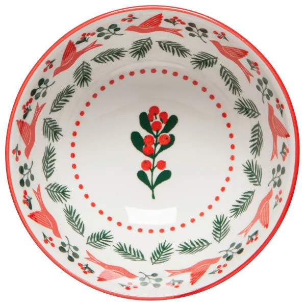 Winterberry Stamped Bowl