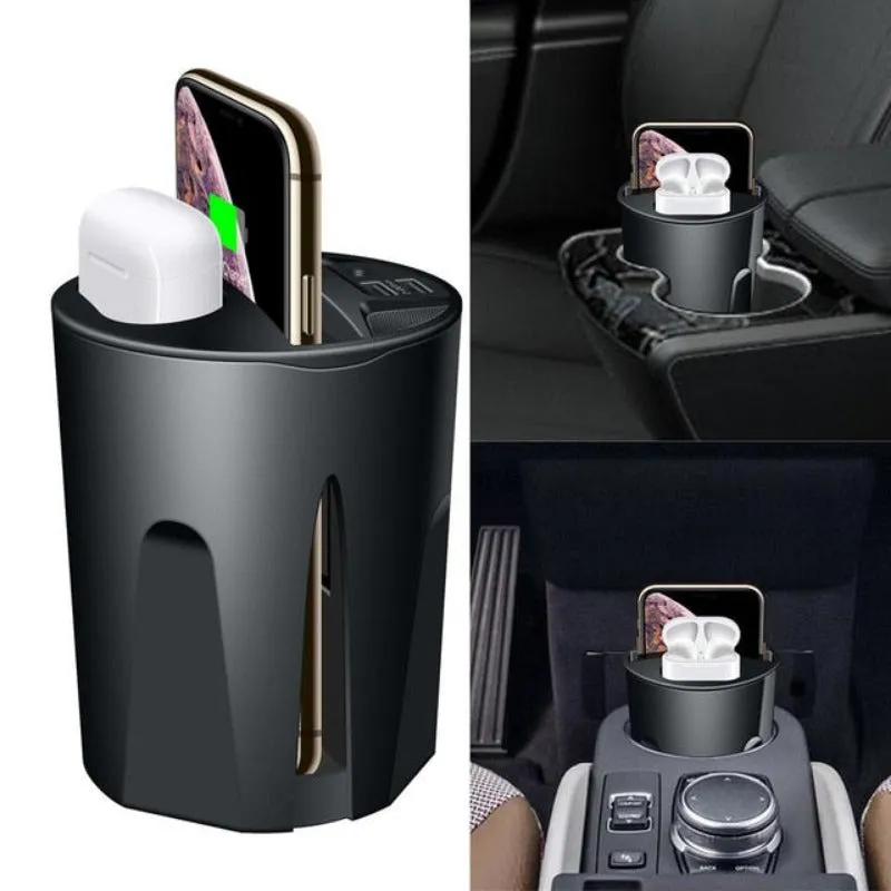 Wireless Fast Charger Cup USB Output