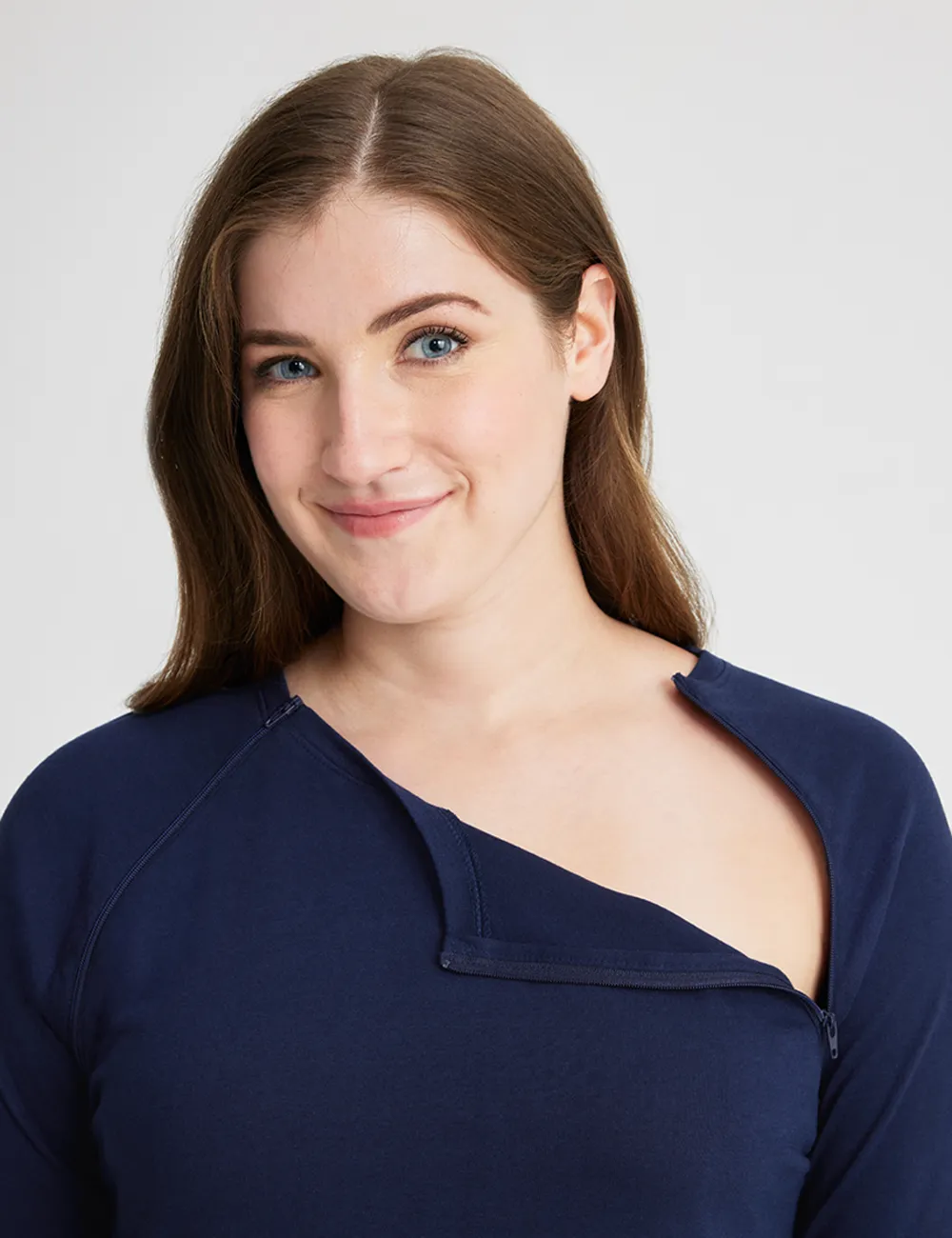 Womens Chest Port Access Shirt - Navy