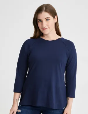 Womens Chest Port Access Shirt - Navy