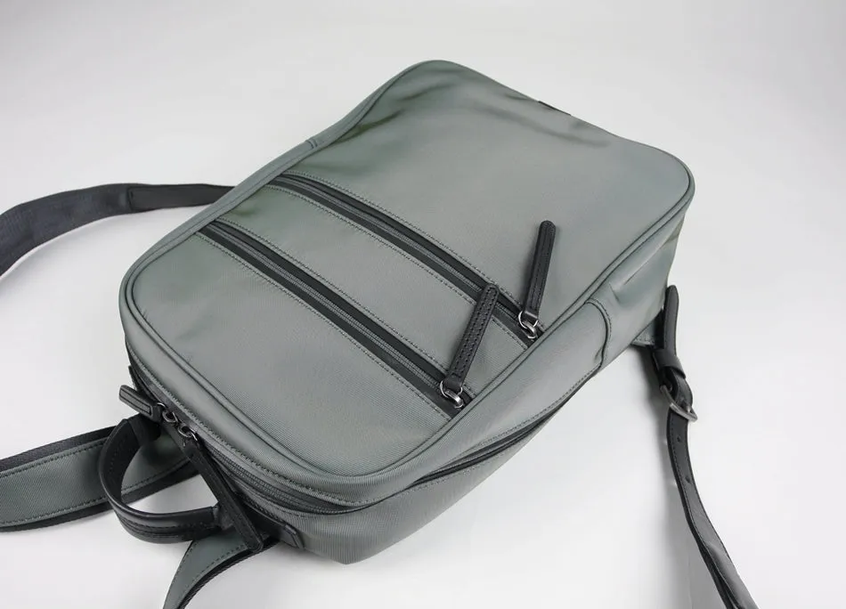 Womens Nylon Backpack Bag Light Gray Best Satchel Backpack Nylon School Rucksack for Ladies