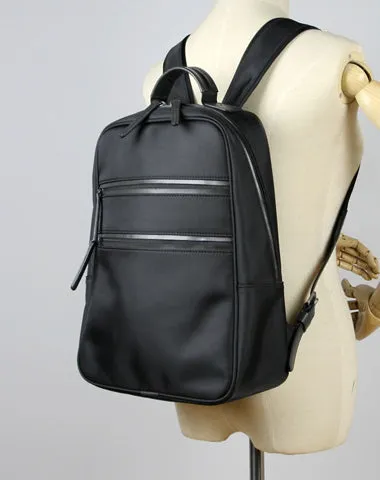 Womens Nylon Backpack Bag Light Gray Best Satchel Backpack Nylon School Rucksack for Ladies