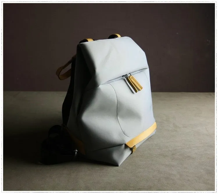 Womens Nylon Backpack Black Best Satchel Backpack Bag Nylon School Rucksack for Ladies